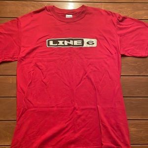 BNWOT line 6 tshirt